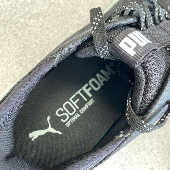 NWOB Puma Women's Size 6.5 SoftFoam+ Black Sneakers - Picture 6 of 8